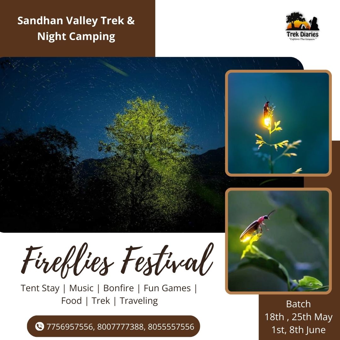 Fireflies Festival Camping and trek to Sandhan Valley 